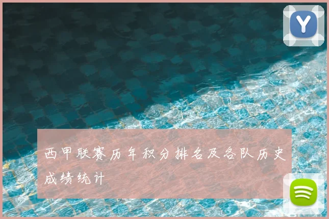 西甲联赛历年积分排名及各队历史成绩统计